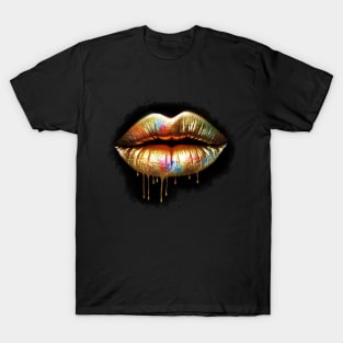 Gold kiss T-Shirt